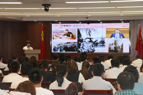 泓源公司黨委舉辦“培育泓源精神，勇擔國企使命”主題演講比賽(圖4)