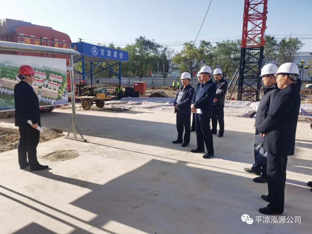 市委辦公室、市政府國(guó)資委督查泓源公司工作(圖2)